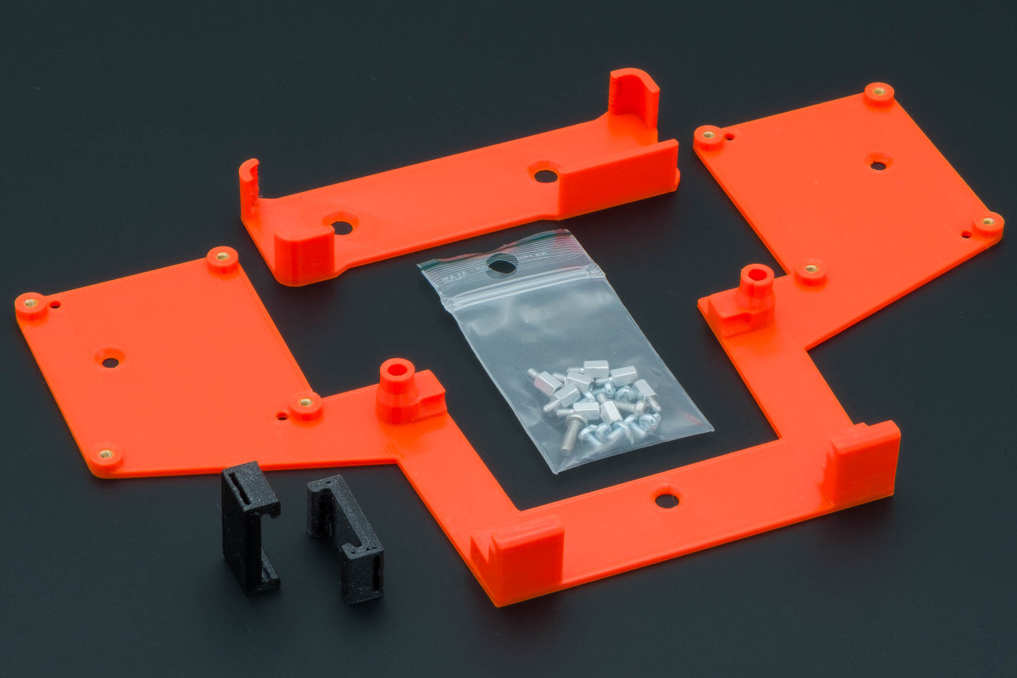HOLDER: RPi 4/5 + SSD + Router + USB Hub